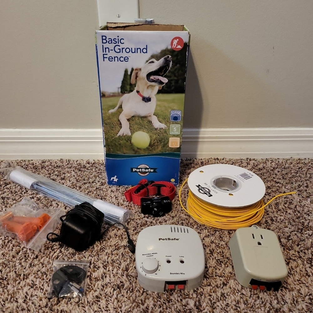 Petsafe electric fence never used